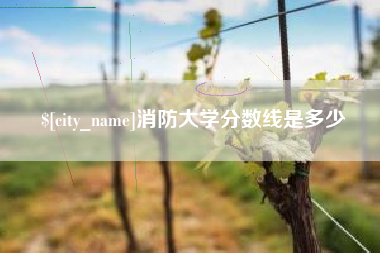 江阴消防大学分数线是多少