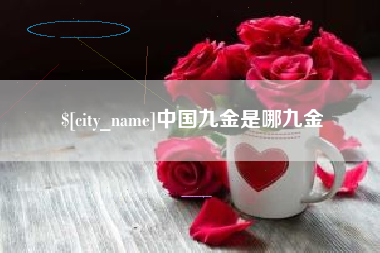 江阴中国九金是哪九金