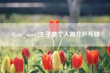 江阴王子豪个人简介乒乓球