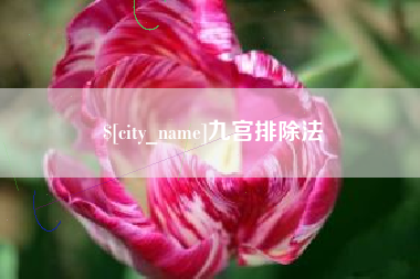 江阴九宫排除法