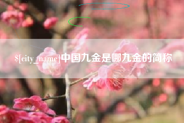 江阴中国九金是哪九金的简称