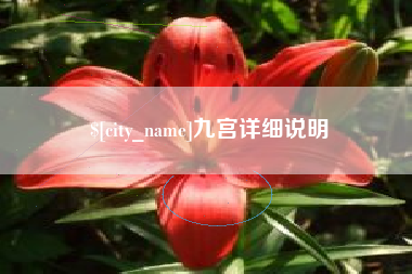 江阴九宫详细说明