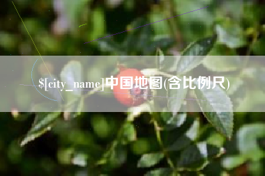 江阴中国地图(含比例尺)